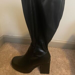 MIA Black Over the Knee Boots